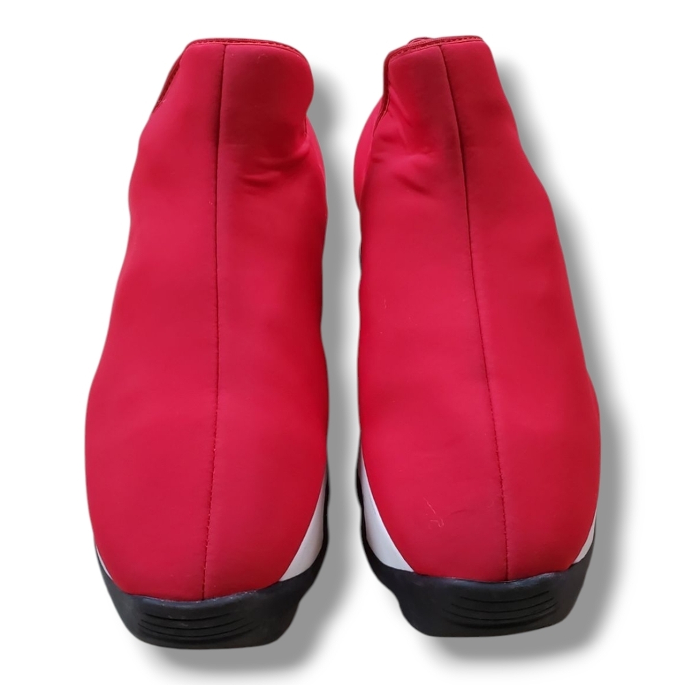 iRi WES I Red Low Top Sneaker | Red Women's Sneakers - Picture 8 of 11